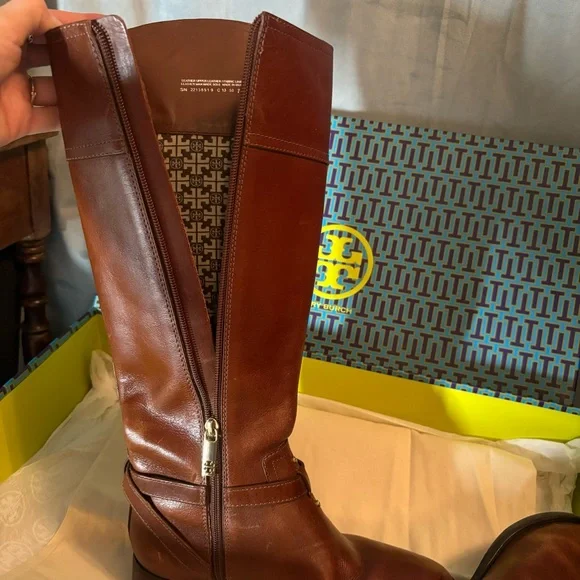 Tory Burch Brita Riding Boot - Picture 10 of 13